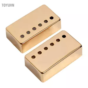 Toyuvn Toyuvn fangzi 2 Chiếc Humbucker Guitar Pickup Bao 50mm + 52mm Khoảng Cách Kim Loại LP Cổ Có Điện