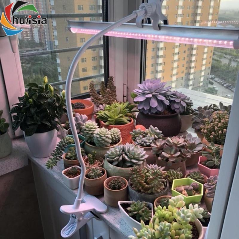 Cây trồng cây Kẹp ánh sáng Chân đèn thực vật Kẹp hai đầu Kẹp bền cầm tay