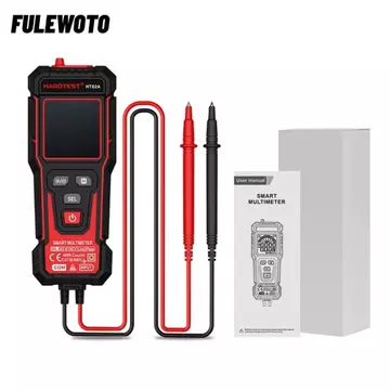 Đồng hồ vạn năng kỹ thuật số thông minh FILEWOTO, Đồng hồ vạn năng phạm vi tự động chống cháy 600V, Đồng hồ vạn năng TRMS có độ chính xác cao điện áp AC DC