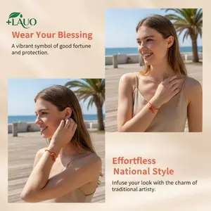 Springevenstar Vòng tay bện đầy màu sắc có thể điều chỉnh thủ công với dệt sel Charm cho bé gái Quà sinh nhật Springevenstar