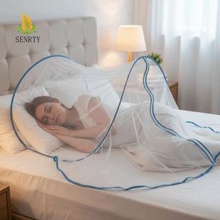 Lưới chống muỗi mặt có thể gập lại SENRTY, Lều chống muỗi lưới cường độ cao, Kiểm soát dịch hại sáng tạo thoáng khí nhẹ chống muỗi mùa hè