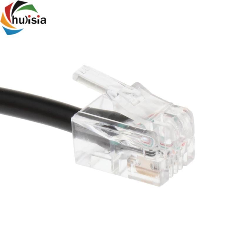 Cáp nối dài 4P4C RJ9, Bộ mở rộng bộ chuyển đổi 1 nam sang nữ kép