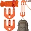 Hệ thống ròng rọc tời trò chơi WANYEDI, Khối Nylon di động và hệ thống giải quyết, Thiết bị treo ba lô an toàn hạng nặng bền bỉ cho ngoài trời