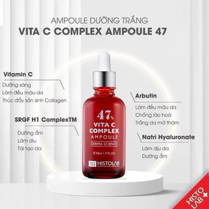 Serum Dưỡng Trắng Da HISTOLAB Vita C Complex Ampoule 47% 50ml/lọ - hạn 2028 HQ serum vitamin C histolab Re:LabCF62