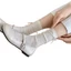 Nơ Mỏng Phong Cách Gothic Giữa Ống Tất Xuân Hè Bên Ruy Băng Trái Tim Rỗng Lưới Kem Cọc Tất S45I