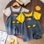 Quần áo sơ sinh VN, Bộ đồ bé gái, Áo thun động vật hoạt hình ngắn tay, Quần yếm Denim, Bộ đồ 2 mảnh, Quần áo thường ngày cho trẻ em, Hàng mới về