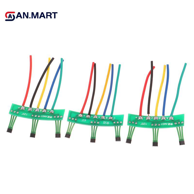 AN.MART 1 Cảm biến hội trường động cơ không chổi than công suất cao có tấm và dây 3144 413 41F 43F Hội trường động cơ điện Linh kiện PCB Xe điện hai bánh Bảng hội trường động cơ không chổi than V