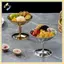 B & N Inox Salad Cốc Thực Phẩm Cốc Kem Cốc Cốc Retro Món Tráng Miệng Bát Trái Cây Sữa Chua Sona Bát Dụng Cụ Nhà Bếp Gia Đình.