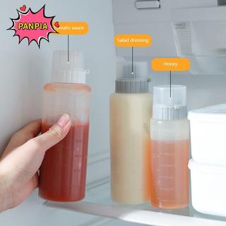 [PNPIA] 1Pc 350 / 175ml Chai ép gia vị 5 lỗ Ketchup mù tạt Bóp chai nước sốt Hộp đựng đồ dùng nhà bếp VN