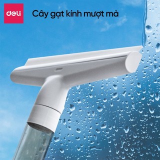 Cây Lau Kính Thông Minh Deli 2 Trong 1 - Gạt Nước Thu Nước Bẩn, Có Thể Tháo Rời, Cán Nhôm Độ Dài Linh Hoạt