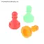 MỚI 32 Chiếc 2.5 * 1.5cm Cờ Tướng Nhựa Pawns Chúc Mừng Miếng Cho Trò Chơi Để Bàn Bút Đánh Dấu SKY