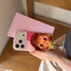 Ốp Cho iPhone 17PM 16 Pro Max 15 IMD Craft Dễ Thương 3D Yeah Họa Tiết Hoạt Hình Búp Bê Sáng Khung Camera Chống Sốc TPU Mềm Chống Trầy Xước Chống Bụi Bẩn Vỏ Điện Thoại