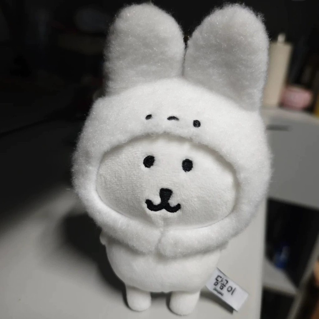 10cm Nhỏ Sữa Thỏ Mũ Trùm Đầu Giá Trị Cao Quần Áo Bé Mặc Búp Bê Cotton Dễ Thương Sang Trọng Phụ Kiện Tự Móc Treo 6.2