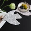 DONOVANQQ Bird Coaster, Tấm lót cốc trà cổ điển có thể giặt được, Thảm trang trí mềm chống bỏng dễ thương Bàn cà phê