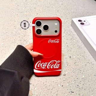 Ốp điện thoại di động Coke Orange Soda có thể từ tính sang trọng Thích hợp cho iPhone17 Pro Max 16 15 14 Pro Max Bảo vệ Camera chống sốc Vỏ cứng chống rơi