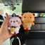 Panda Bubu và Yier Sang Trọng Ghế Ô Tô Móc Bubu Dudu Phụ Kiện Xe Ô Tô Người Tổ Chức Dễ Thương Cặp Đôi Tự Động Quà Tặng Bảo Quản Xe