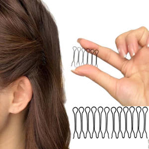 Phụ nữ Lông Tơ Khối Lượng Tóc Ngược Chèn Lược Cho Tóc Gãy & Công Chúa Updo Fix