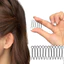 Phụ nữ Lông Tơ Khối Lượng Tóc Ngược Chèn Lược Cho Tóc Gãy & Công Chúa Updo Fix