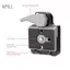 apill Chân Máy Nhanh Chóng Phát Hành Đĩa 1/4in Vít 5x7.3x2.2cm Hợp Kim Nhôm Kẹp Adapter dành cho MÁY Ảnh DSLR đầu bóng
