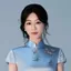 Yang Zi Cùng Phong Cách Màu Xanh Camellia Pha Lê Bông Tai Nữ Tính Khí Bông Tai Ngọt Ngào Độc Đáo 2025 Phong Cách Mới Bán Chạy Phong Cách 2026-6-1