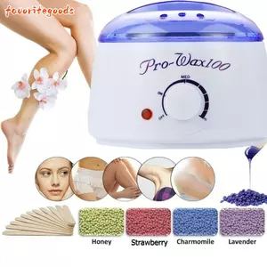 Máy nhổ lông FAVORITEGOODS, Công cụ tẩy lông có thể điều chỉnh nhiệt độ Máy sưởi ấm sáp, Làm nóng hạt Paraffin mềm|Điều trị rụng lông