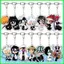 HT3 Bleach Kurosaki Ichigo Kusaki Rukia Inoue Orihime acylic Móc Khóa Móc Khóa Túi Mặt Dây Chuyền TH3