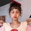 Xoăn Không Khí Nổ Kẹp Trong Tổng Hợp Tóc Viền Đen Tự Nhiên Cho Nữ Cosplay Đảng