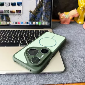 Ốp Điện Thoại Cho Huawei pura80pro pura70pro Skin Feel Màu Sắc Tương Phản Từ Tính Chống Sốc Bao Gồm Tất Cả Vỏ Bảo Vệ