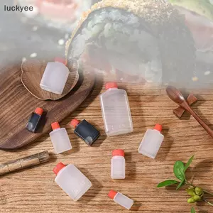 Luckyew 10 Chiếc 15 / 30M Chai Nước Sốt Dụng Cụ Sushi Gia Vị Mù tạt Phân Phối Nước Sốt Giấm Dầu Sốt Cà Chua Tôm Xước Tiện Ích Nhà Bếp TQ