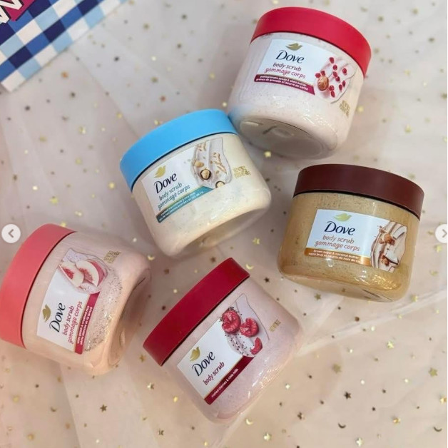 TẨY DA CHẾT DOVE 425G BẢN MỸ MẪU MỚI