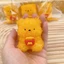 1 Chiếc Gấu Chiên Kawaii Với Khoai Tây Chiên Trang Trí Squishy Để Bàn Trang Trí & Làm Mát Căng Thẳng Đồ Chơi