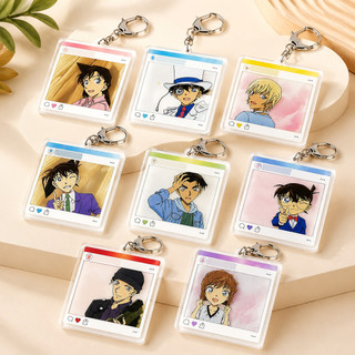 Móc khóa DETECTIVE CONAN ver KHUNG INSTA - Thám Tử Lừng Danh mica trong acrylic anime độc đáo
