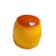 YUUKII Caramel Pudding Bóng căng thẳng Squishy, Đồ chơi hồi phục chậm hình bánh pudding thực tế mềm mại, Đồ chơi phục hồi chậm thủ công ngộ nghĩnh Giảm lo âu Caramel Pudding Fidget Đồ chơi thư giãn