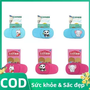Trong Kho 6Pcs Trẻ Em Trẻ Em Trẻ Em Trẻ Em Tắc Y Tế Lười Biếng Mắt Miếng Vá Mắt Chăm Sóc Tầm Nhìn Cá Tuyết