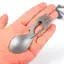 AIHOM Titanium Spork Với Thiết Kế Bền Nhẹ Hoàn Hảo Cho Cắm Trại Ngoài Trời Đi Bộ Đường Dài Bapaing Trips,