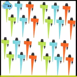 Cây tự tưới cây gai 1 bộ / 24 miếng Hệ thống tưới nhỏ giọt kỳ nghỉ tự động Thiết bị tưới cây
