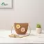 Túi dệt Mini mùa hè Springevenstar Girls Túi xách thời trang thủ công dành cho trẻ em Hoàn hảo cho chuyến đi trong ngày Springevenstar