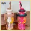 Bình Nước Dung Tích Lớn B & N 1300ML Chai Nhựa Chống Rò Rỉ Có Tay Cầm Cho Trường Du Lịch Thể Thao Ngoài Trời.