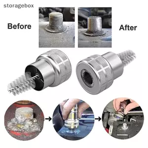 Bàn chải dây để làm sạch Loại bỏ bụi bẩn Dụng cụ làm sạch ô tô tiện dụng để sửa chữa ô tô và làm việc chi tiết đẹp