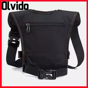 Túi đựng chân xe máy OLVIDO, Túi đựng chân đi xe đạp bằng Nylon chống thấm nước, Bánh răng ngoài trời Đen Xanh xám đậm Màu xanh đậm Túi đựng chân thả ngoài trời di động Xe máy Đi xe đạp