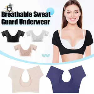 Miếng đệm mồ hôi hình áo thun có thể giặt được Miếng đệm mồ hôi nách có thể tái sử dụng Nước hoa nách Bảo vệ thấm hút Tấm chắn khử mùi cho nữ Bé gái Mới