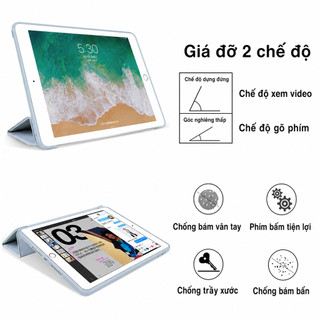 Bao da iPad thời trang gập 3 cạnh chống sốc cho Gen 11 10 9 8 Mini 6 7 Air 7 6 5 4 Pro 11 13 12.9 10.9 10.5