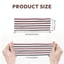 WEETW Thể Thao Headwrap, Băng Đô Sọc Đàn Hồi Mềm Mại, Băng Đô Rộng Không Trơn Trượt Thoáng Khí Yoga Băng Đô Quấn Tóc Tập Gym