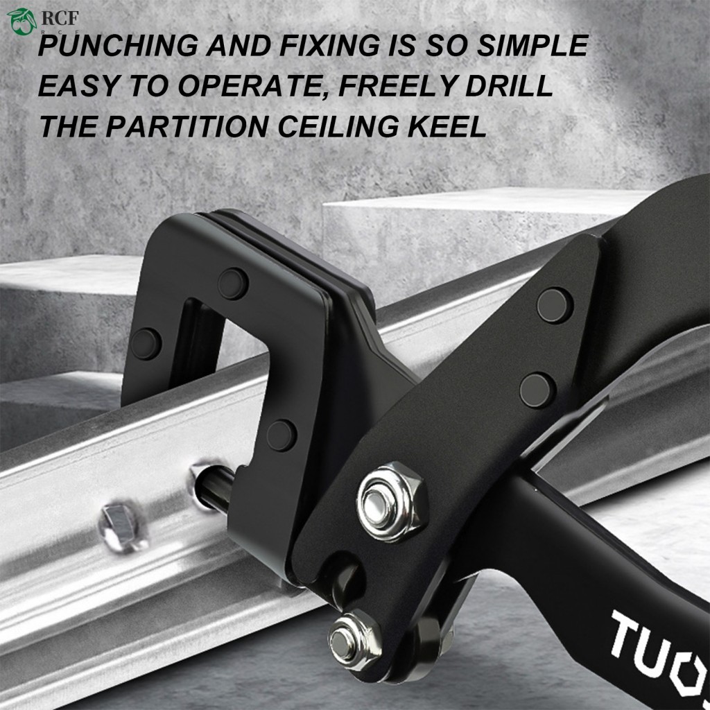 Kìm Keel thép nhẹ 12 Inch 45 # Máy đục lỗ thép để lắp đặt trần