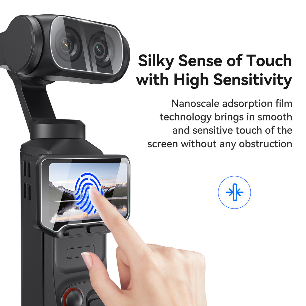 Tương thích với bảo vệ màn hình ống kính Insta360 Luna Ultra, kính cường lực, phụ kiện ống kính máy ảnh Luna