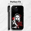 TP-1 M-Michael-Myers Kinh Dị Halloween Phim Ốp Lưng Điện Thoại IPhone 17 16 15 14 13 12PRO MAX PLUS Mini TPU Mềm Đến Da Thân Thiện