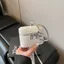 Túi đeo chéo GUSTAVA, Túi đeo vai Mini bằng da PU, Ví đựng tiền xu vuông chống nước thời trang du lịch