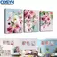 <cosyh>Print Painting Canvas Canvas Painting Elegant Triptych Unframed Bedroom