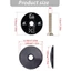 Gonna Precisions Xe đạp được thiết kế Mũ tai nghe Hợp kim nhôm sành điệu