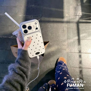 Ốp Điện Thoại Ins Style Chấm Bi Cho Samsung Galaxy S26 S25 Edge S24 S23 S22 S21 S20 FE Lite Plus Note 20 Ultra 5G 4G Vỏ Da PU Thỏ Dễ Thương Chống Rơi Vỏ Mềm